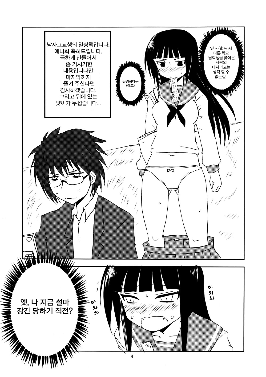 Joshikousei no Hinichijou page 2 full