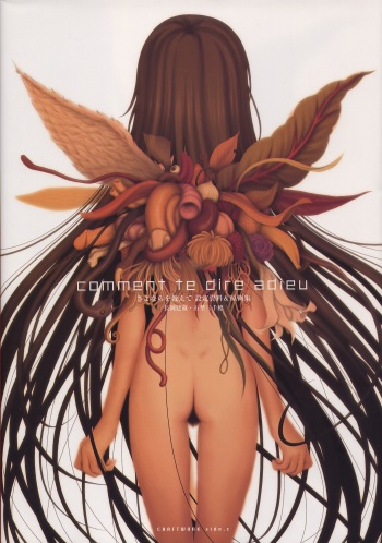 Sayonara wo Oshiete Settei Shiryou &amp; Genga shuu cover