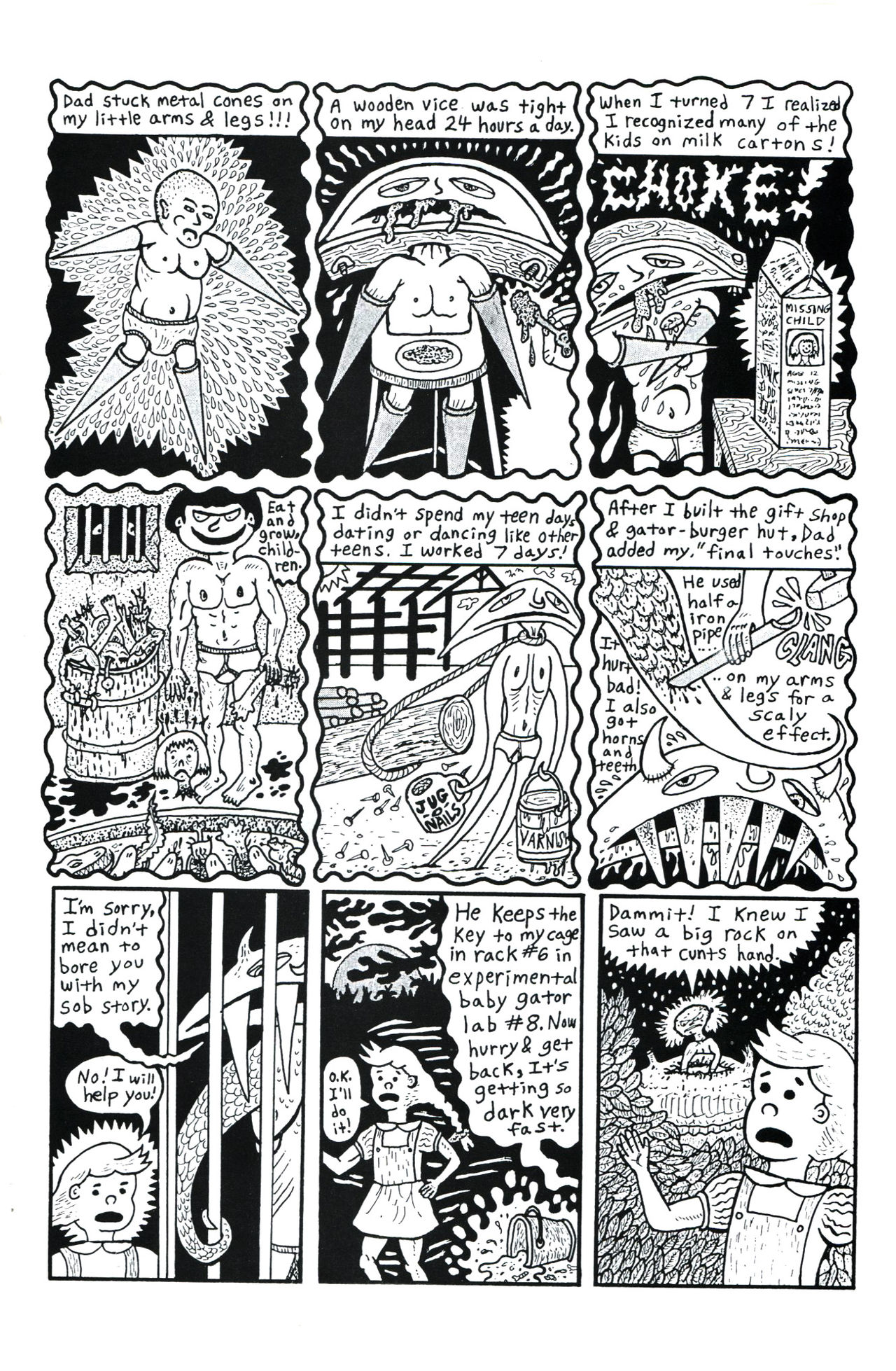 Mike Diana - Superfly #2 page 9 full