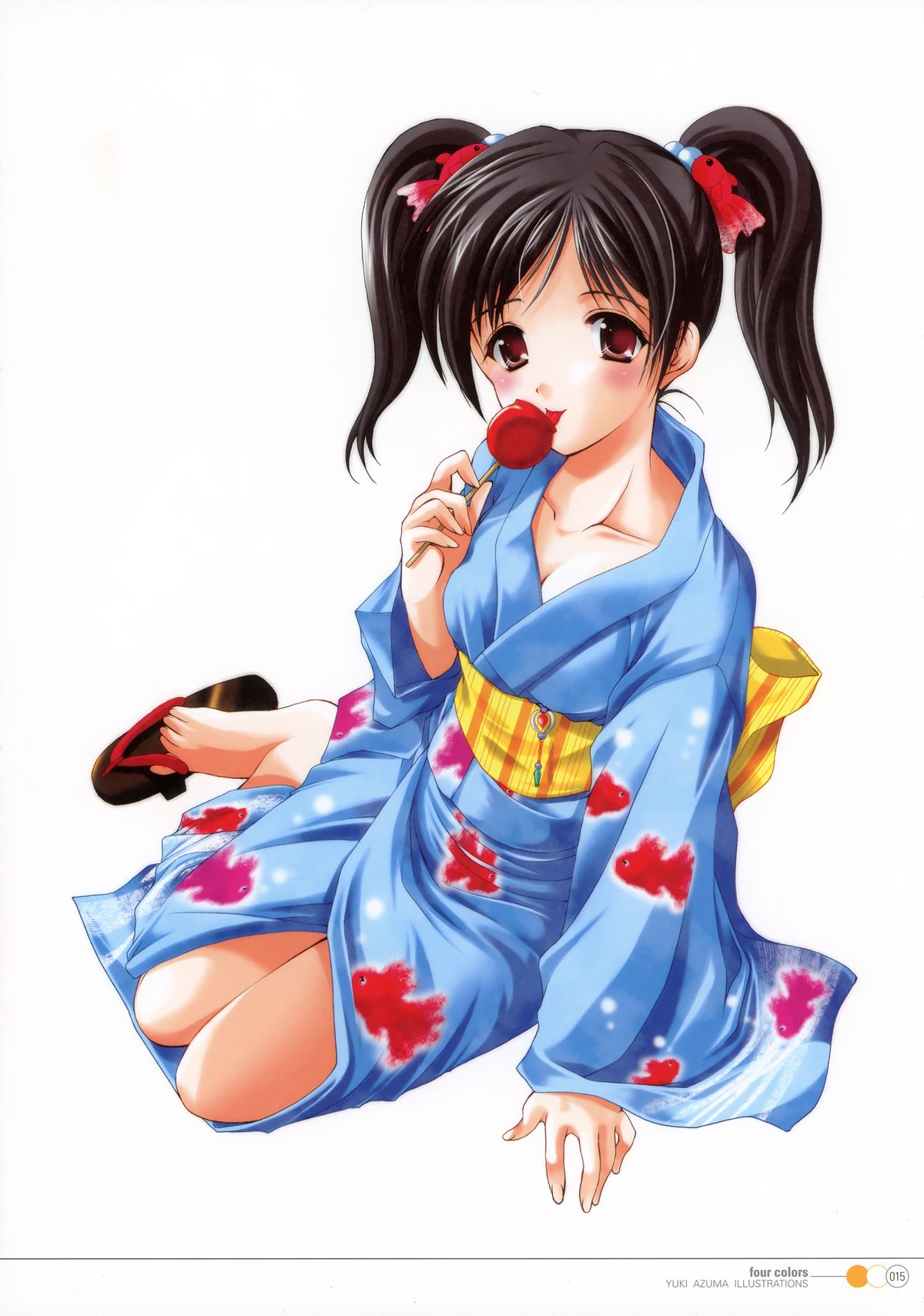 Azuma Yuki Gashuu four colors page 8 full