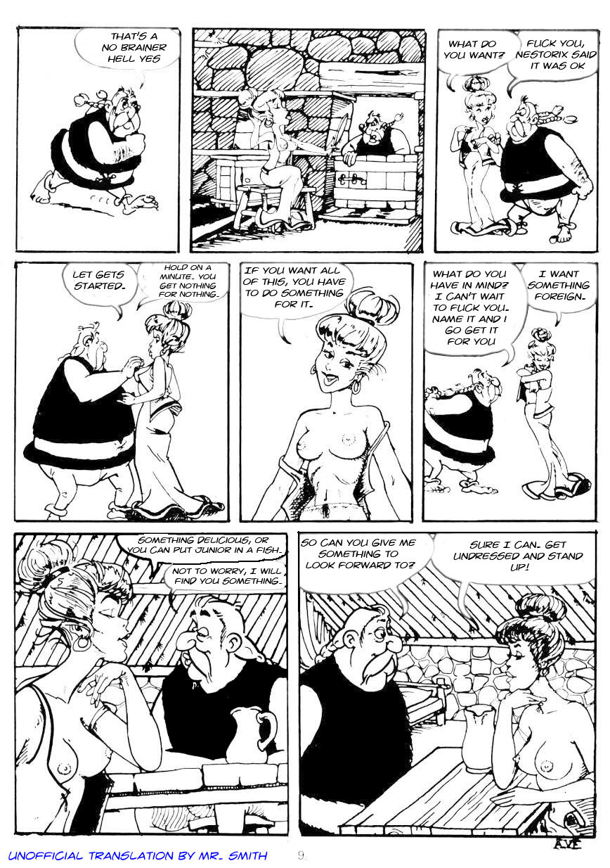 The adventures of Asterix - The Horny Gaul page 10 full