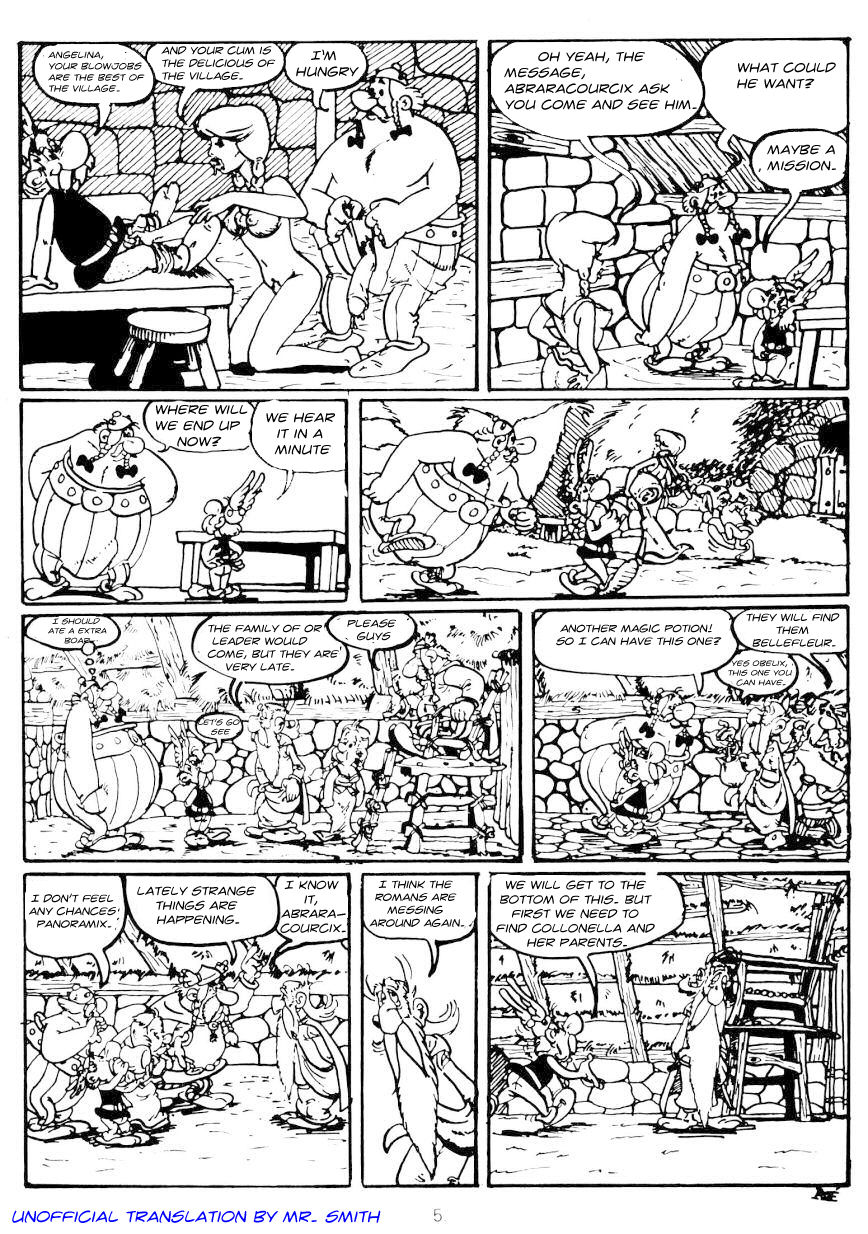 The adventures of Asterix - The Horny Gaul page 6 full