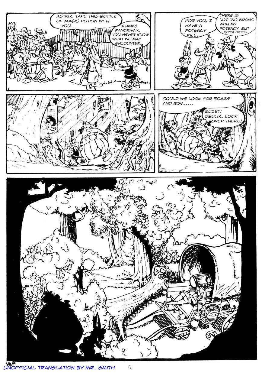 The adventures of Asterix - The Horny Gaul page 7 full