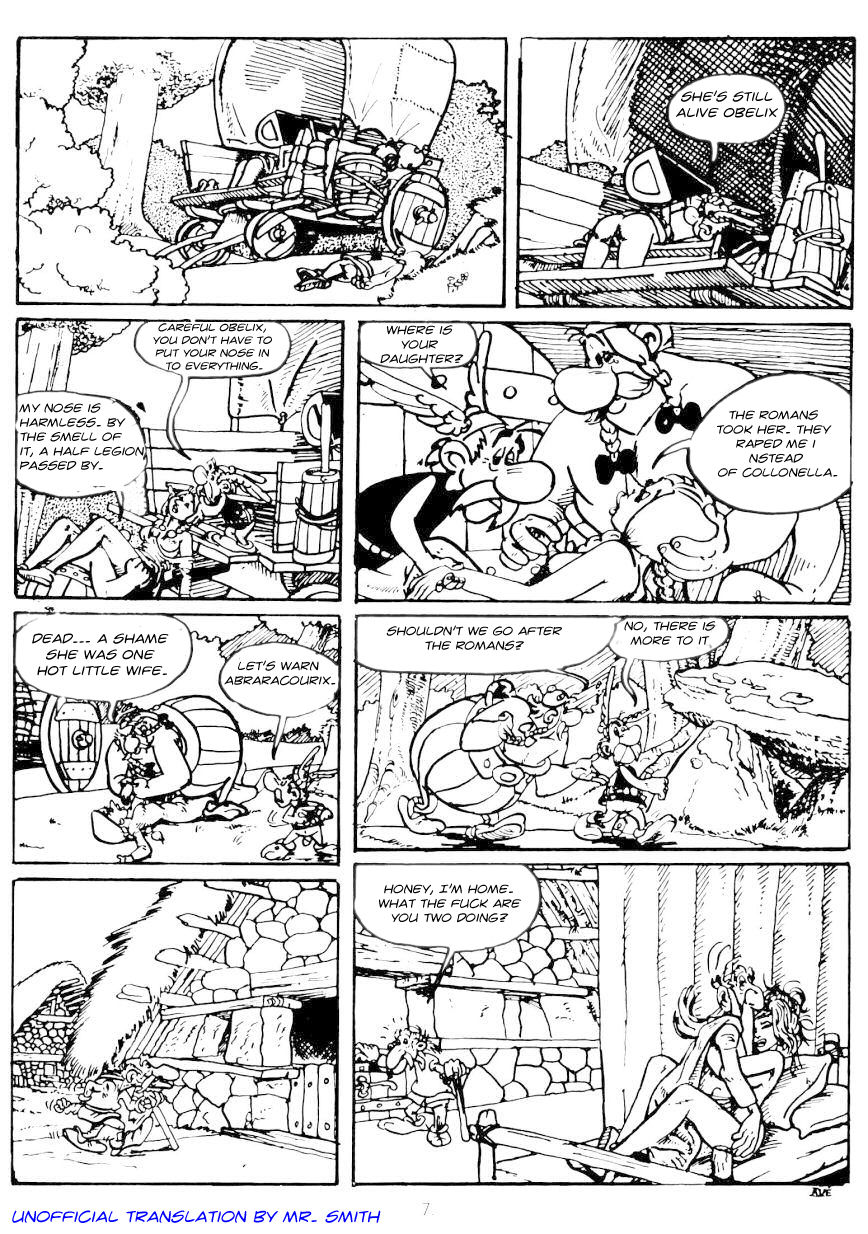 The adventures of Asterix - The Horny Gaul page 8 full