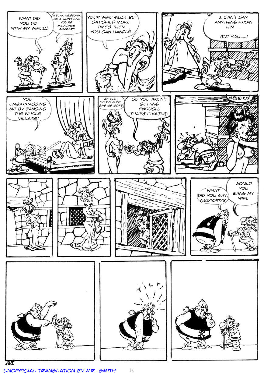 The adventures of Asterix - The Horny Gaul page 9 full
