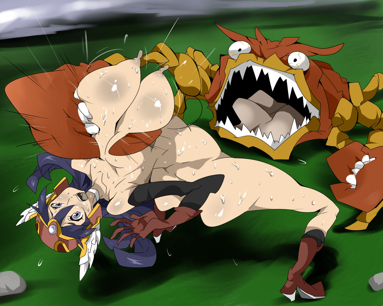 Breast Groping Monsters page 7 full
