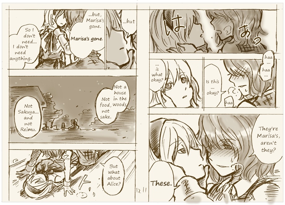 At Marisa's Grave page 6 full