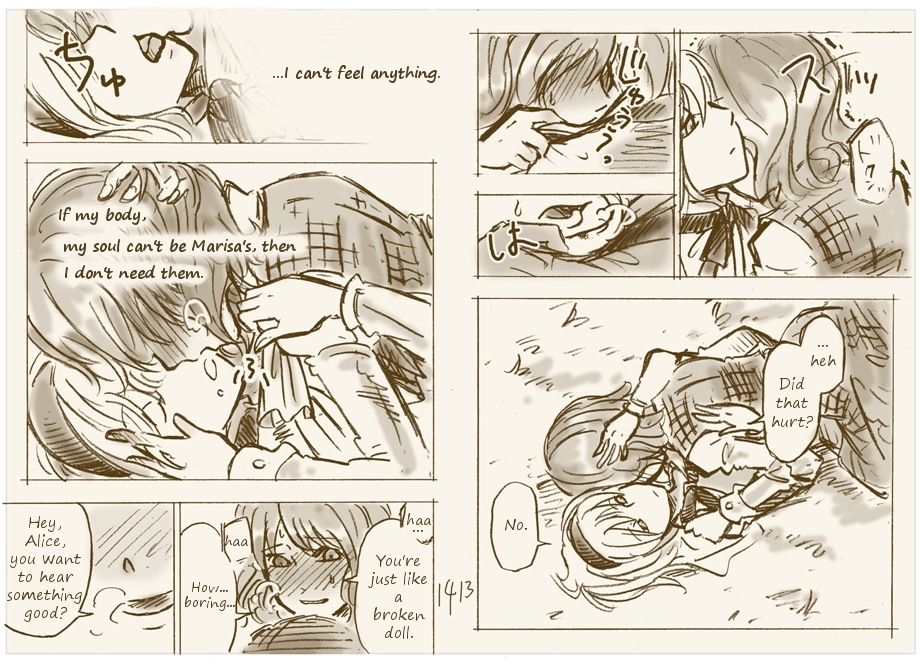 At Marisa's Grave page 7 full
