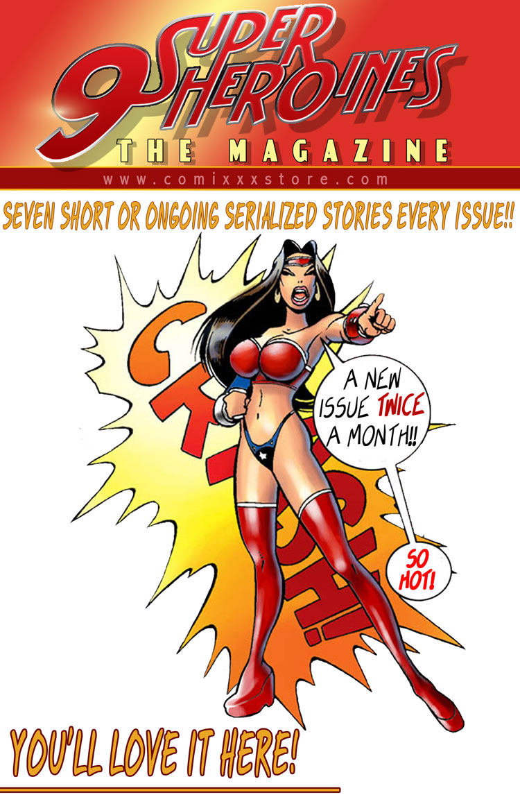 9 Superheroines - The Magazine #7 page 8 full