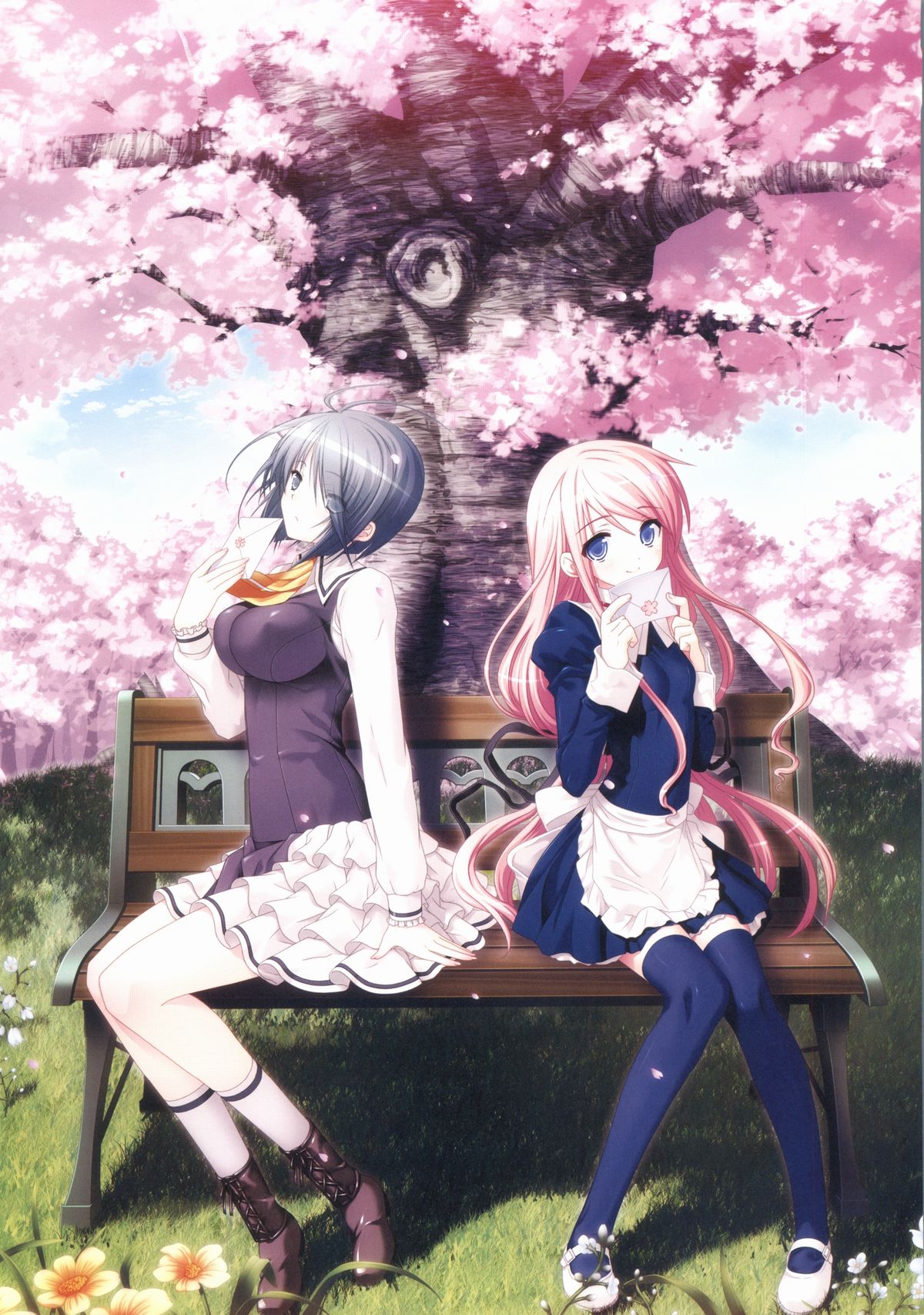 Sakura Sakura Visual Fan Book page 7 full