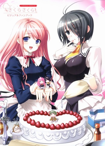 Sakura Sakura Visual Fan Book cover