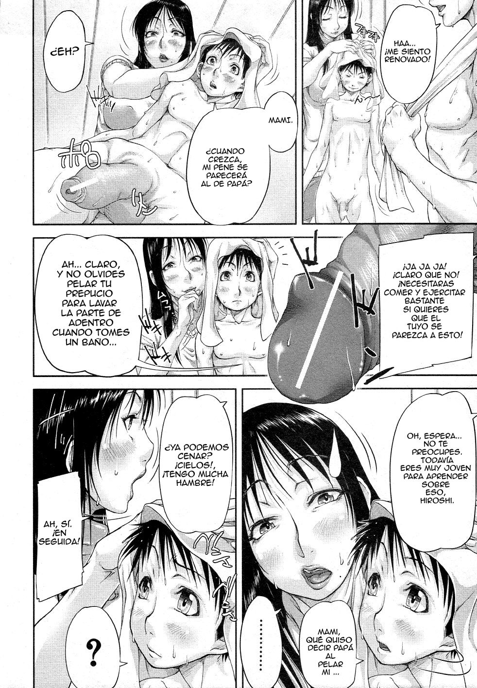 Mukimuki Taisou Mama Ryouhou 2 | Ejercicios para el Pene Madre-Hijo - La Terapia de Mami, Part 2 page 2 full