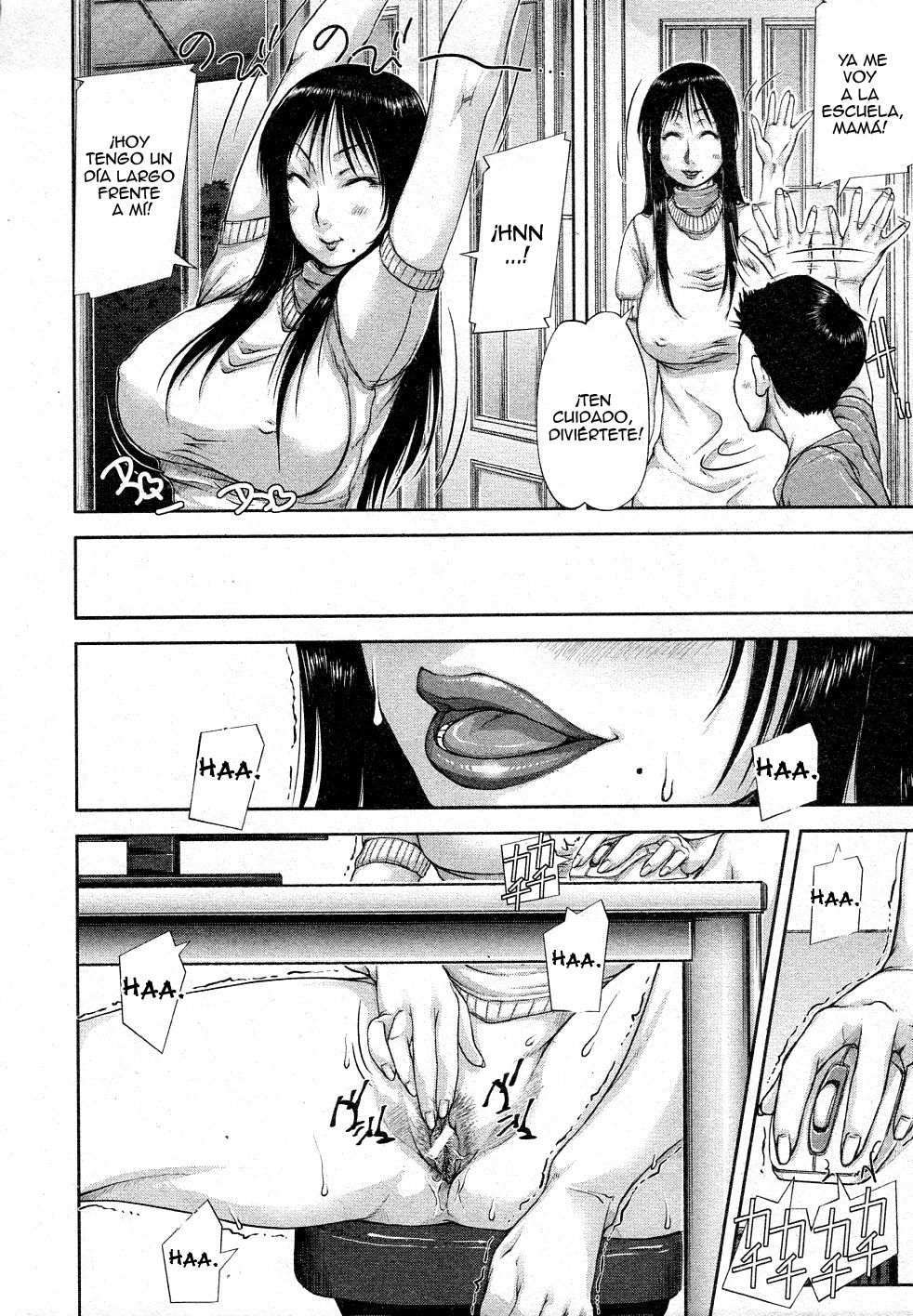 Mukimuki Taisou Mama Ryouhou 2 | Ejercicios para el Pene Madre-Hijo - La Terapia de Mami, Part 2 page 4 full