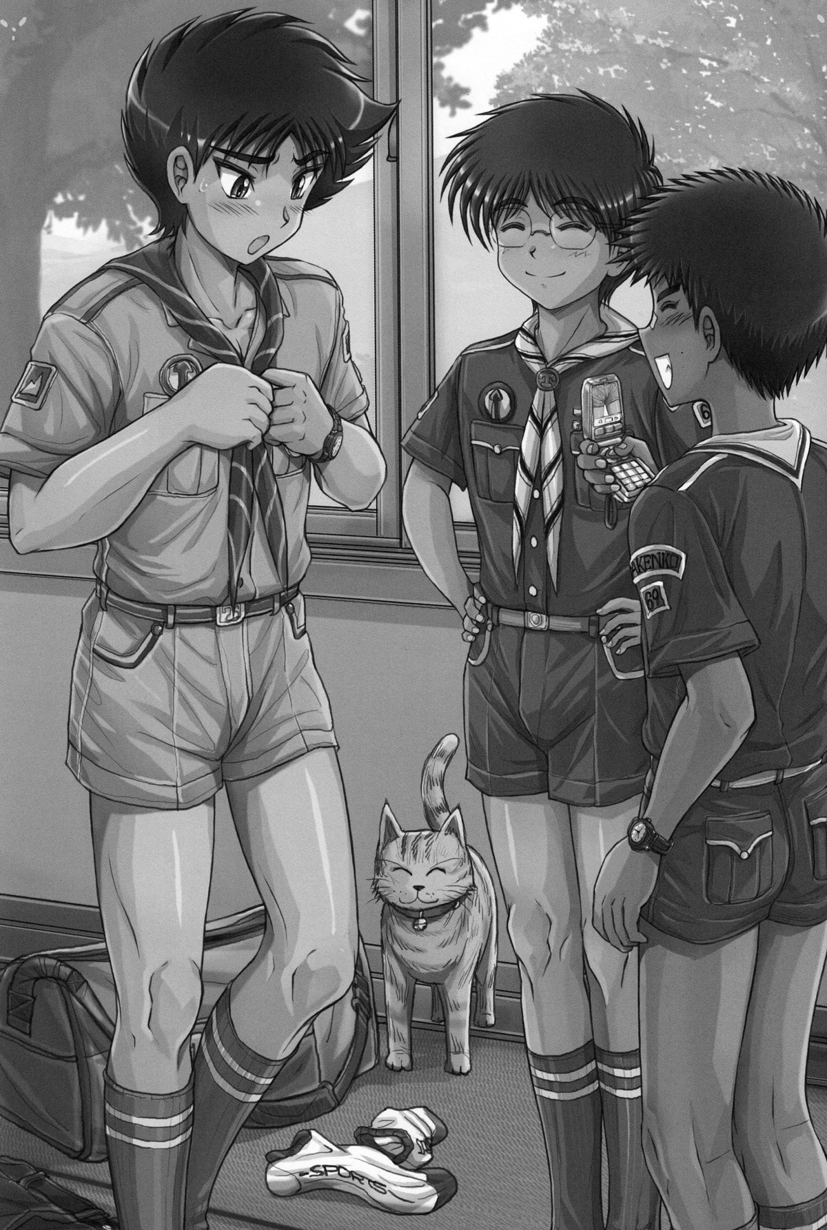 Choutaiken!? Summer Boys page 5 full