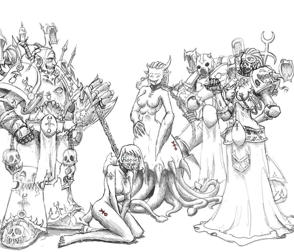 Warhammer 40k Slaanesh Art page 6 full