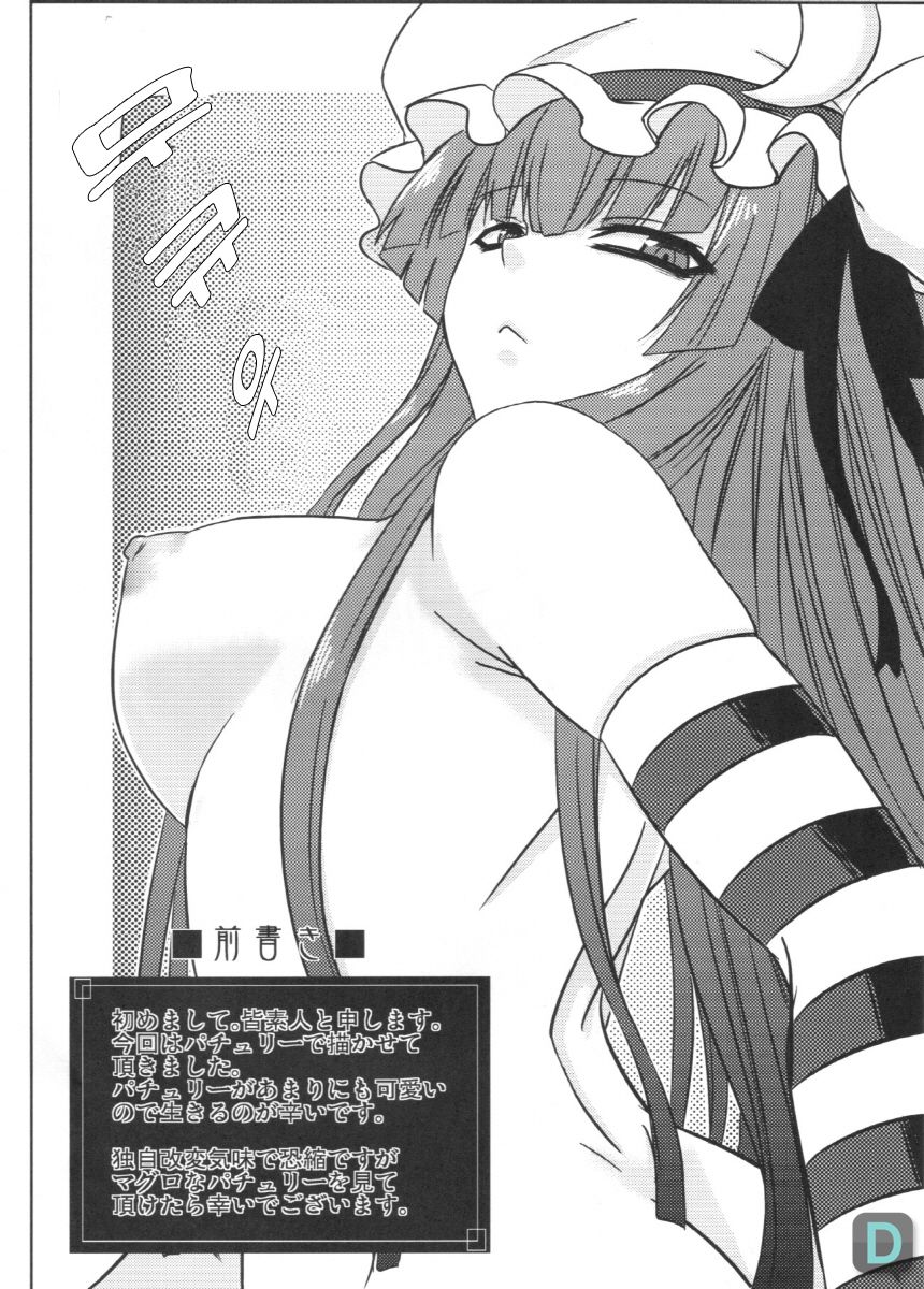 Patchouli to Ashi Bakari no Doujin page 2 full