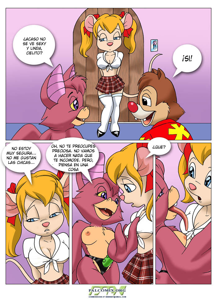 Rescue Rodents 2: Bats and Chipmunks and Mousettes, Oh my! | Murcielagos Y Ardillas Y Ratones ¡Oh, Dios! page 3 full