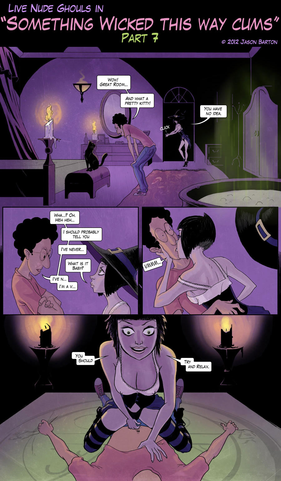 Live Nude Ghouls - Webcomic page 9 full
