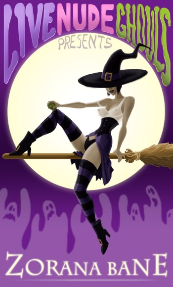 Live Nude Ghouls - Webcomic cover