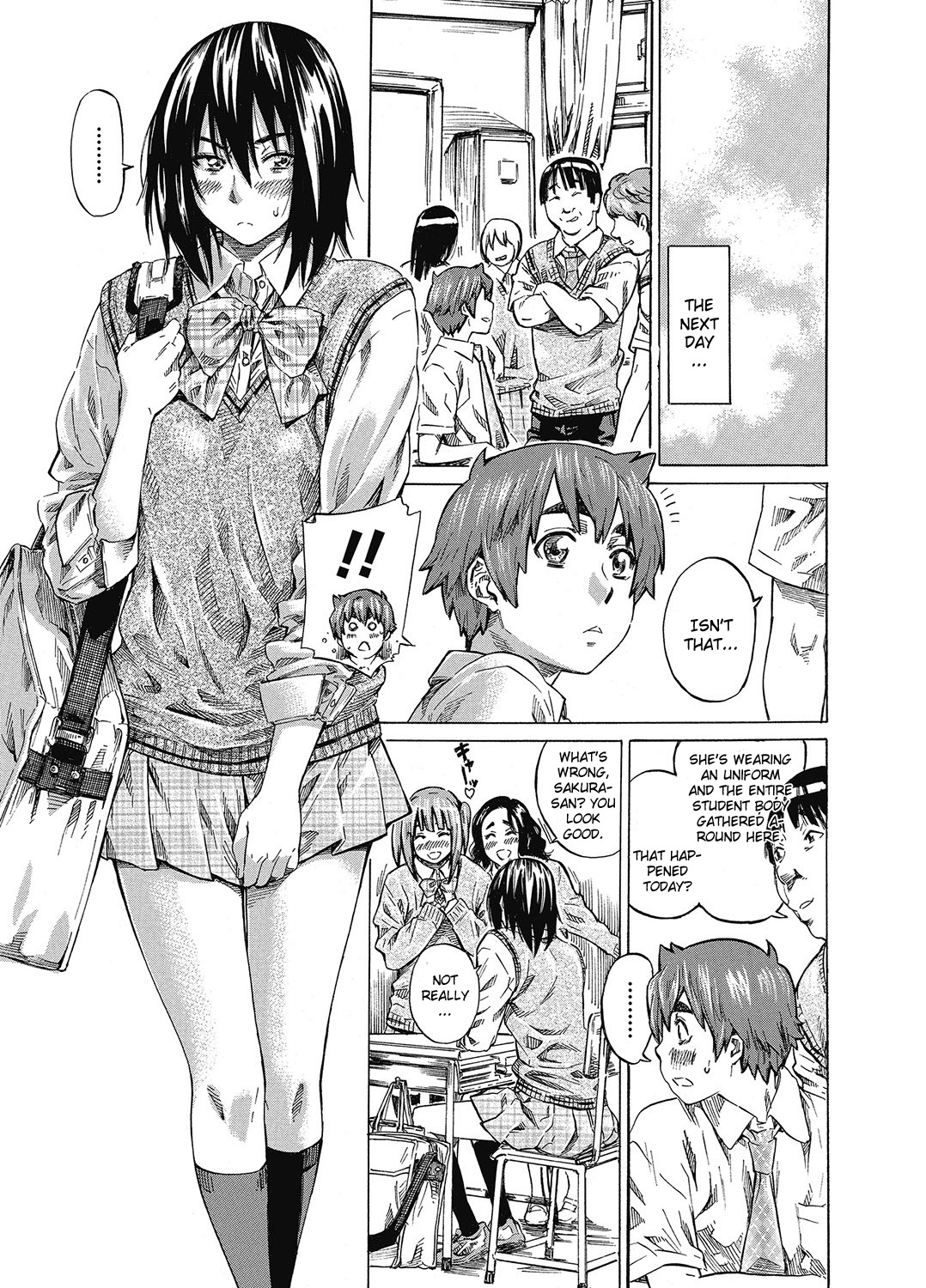 Boku to Kanojo no Hikakuteki Naisho no Nichijou Chapter 2 page 3 full