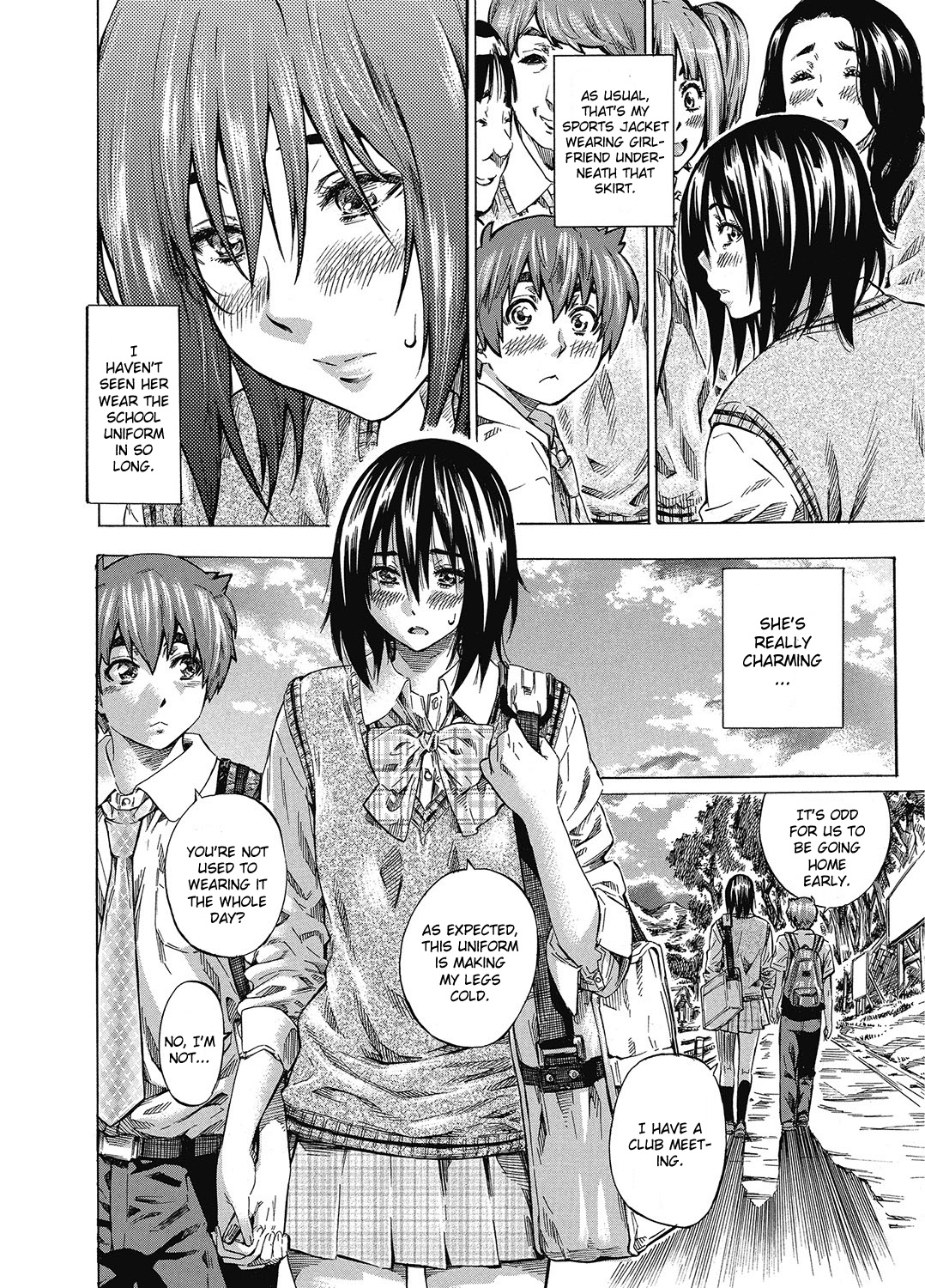 Boku to Kanojo no Hikakuteki Naisho no Nichijou Chapter 2 page 4 full