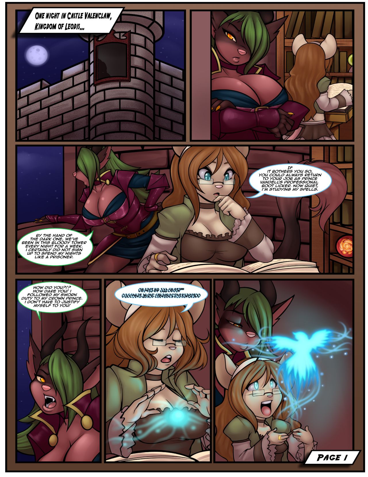 A Knight with the Sorceress' Apprentice page 2 full