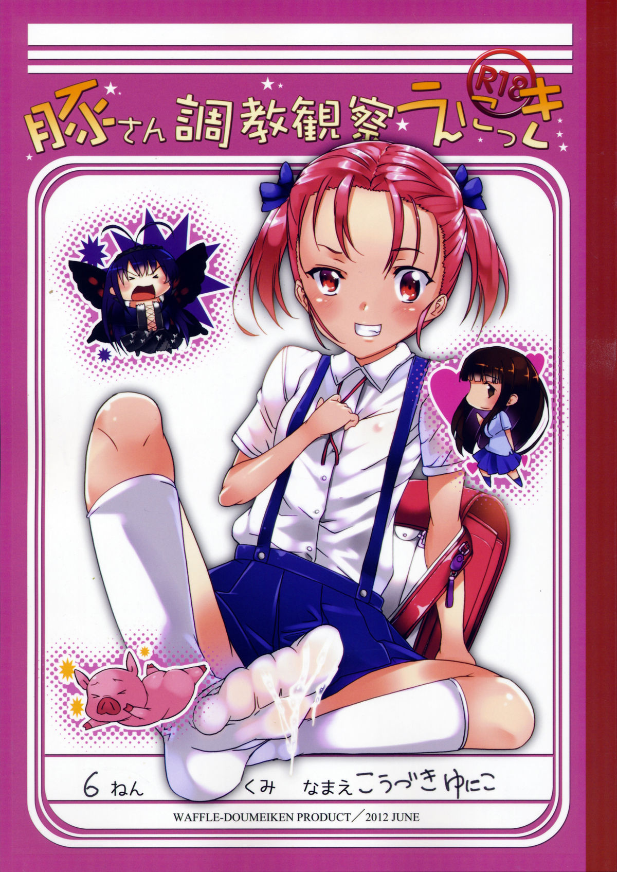 Buta-san Choukyou Kansatsu Enikki page 1 full