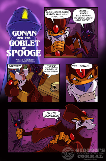 Gonan And The Goblet Of Spooge cover