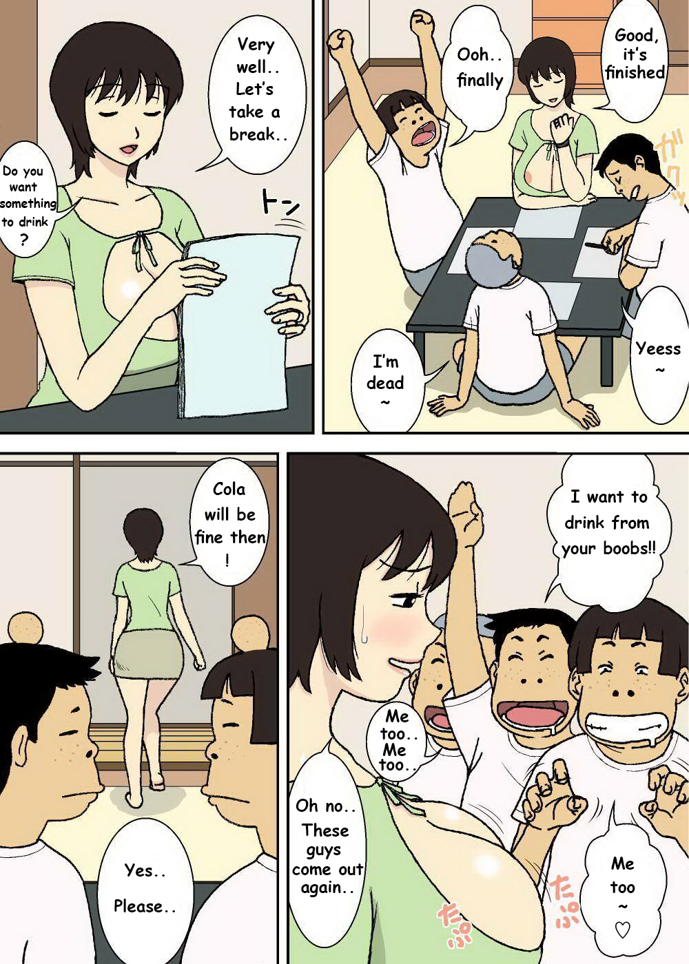 Warugaki to Kyonyuu Mama | Some Naughty Boys and a Mother with Huge Tits page 8 full