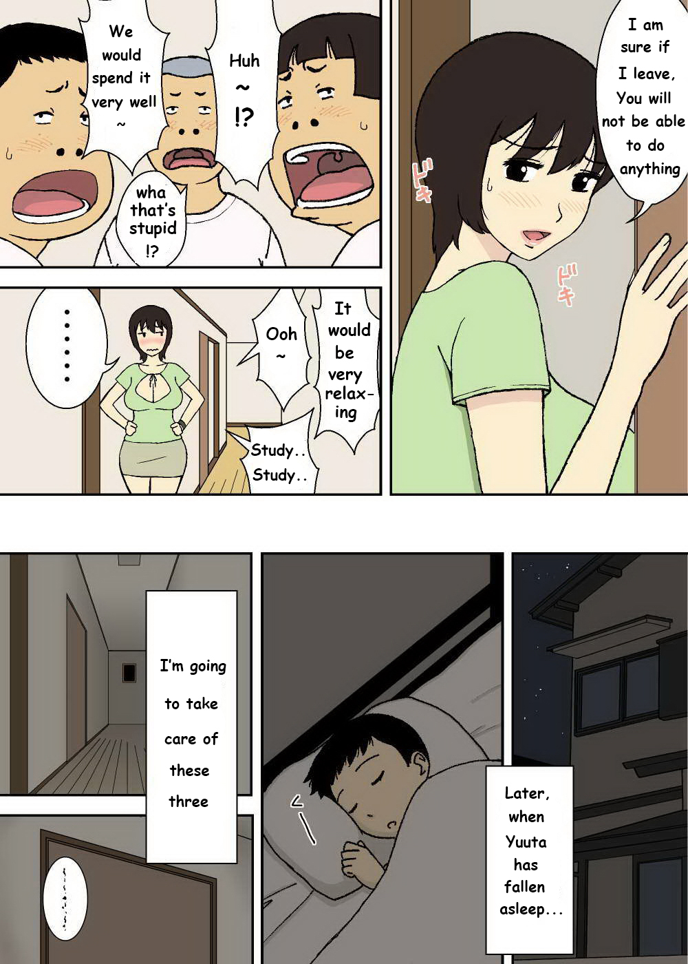 Warugaki to Kyonyuu Mama | Some Naughty Boys and a Mother with Huge Tits page 9 full