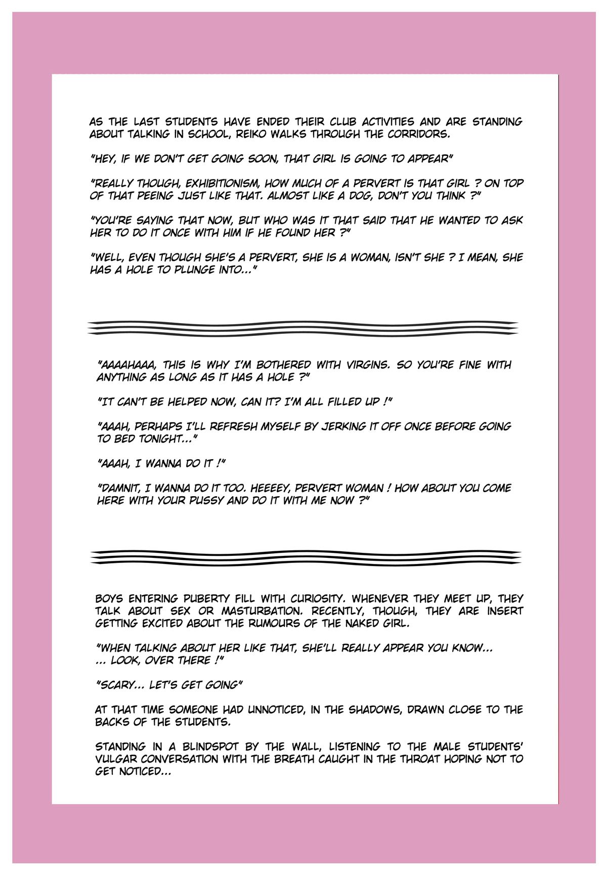 M-kko Roshutsu ~Mitsukareba Nikubenki~ page 8 full