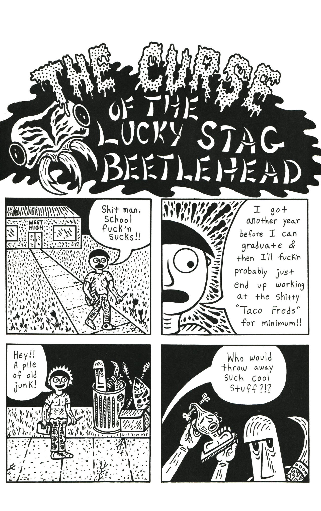Mike Diana - Superfly #1 page 3 full