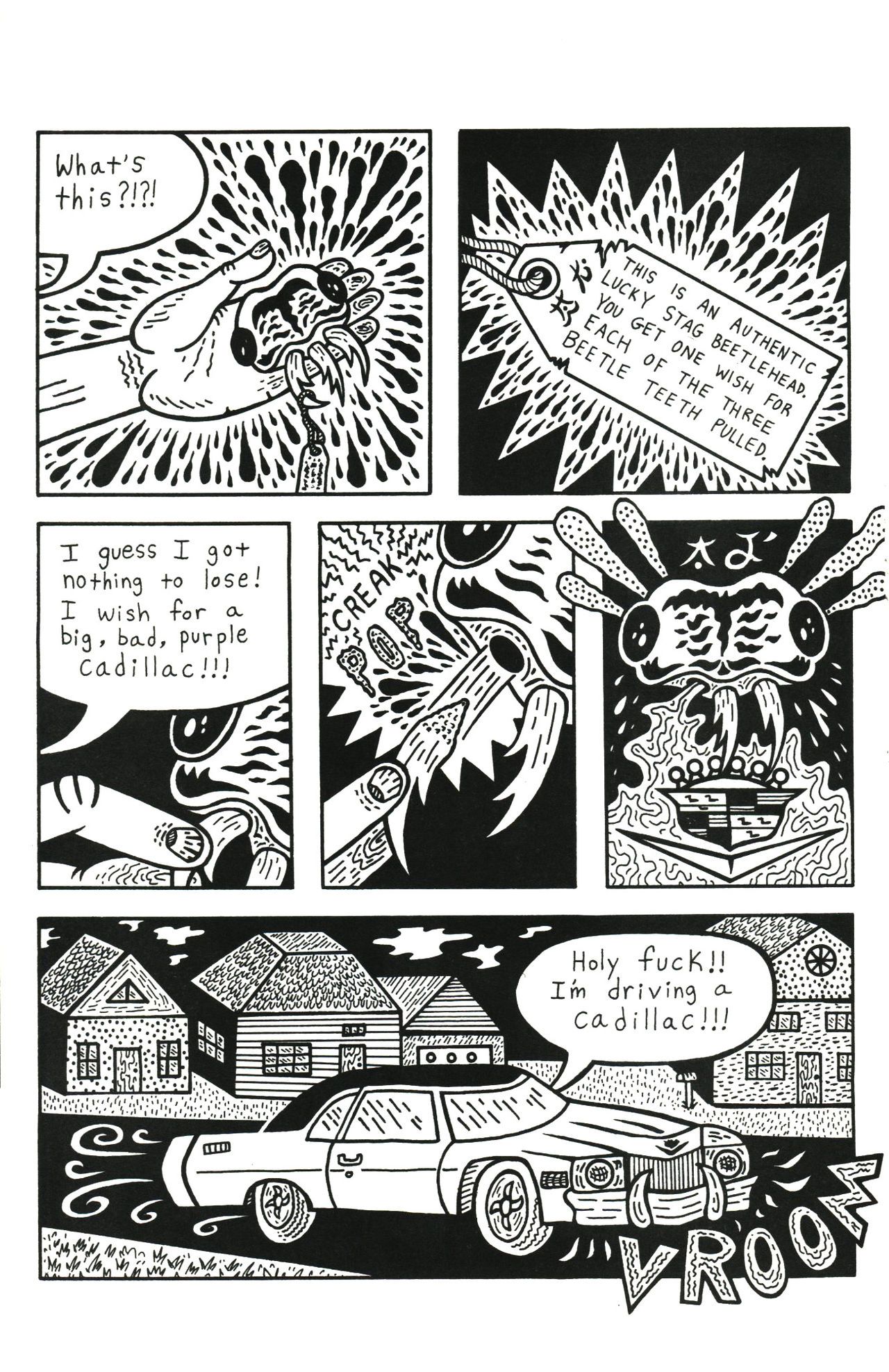 Mike Diana - Superfly #1 page 4 full
