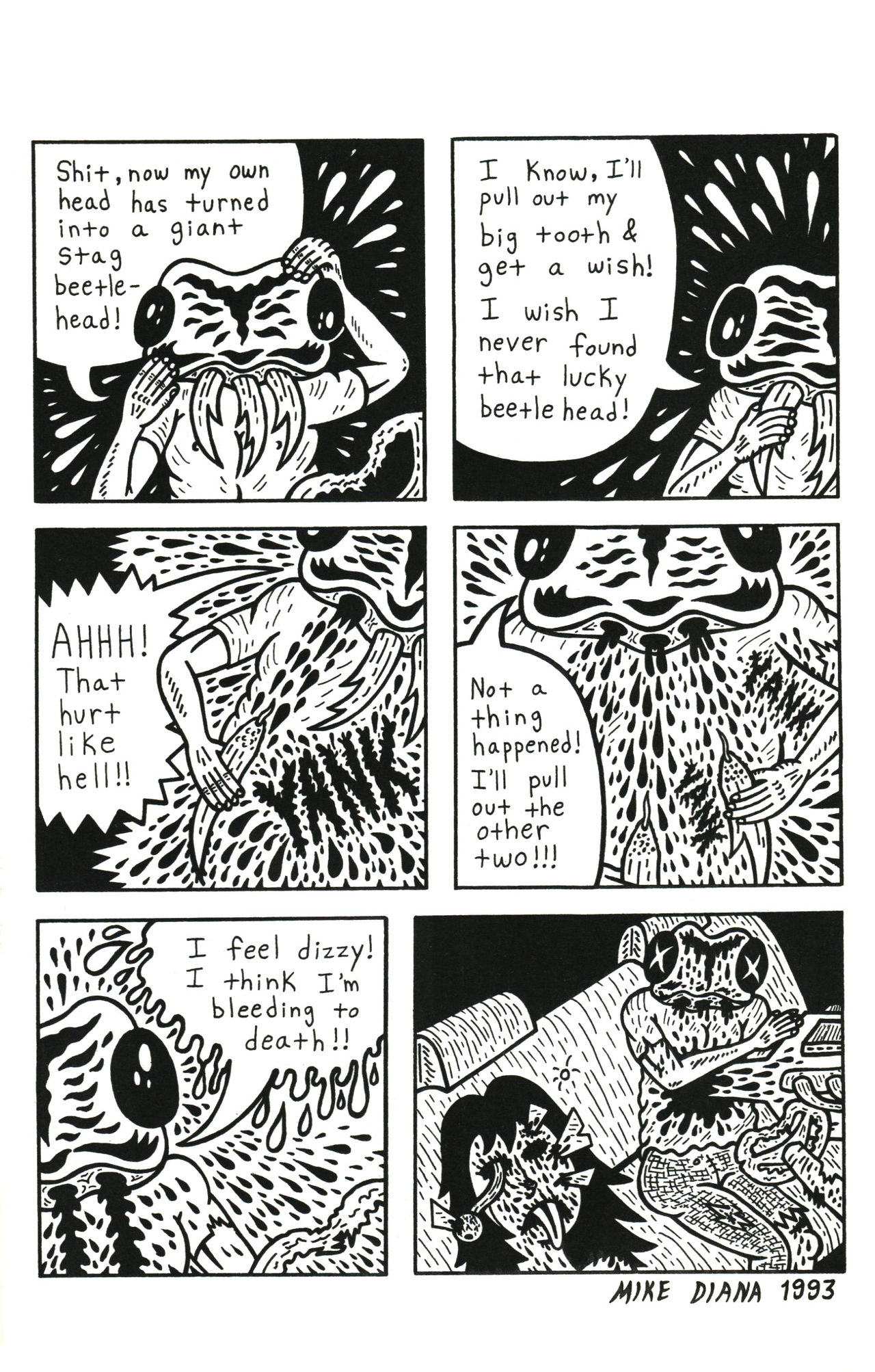 Mike Diana - Superfly #1 page 8 full
