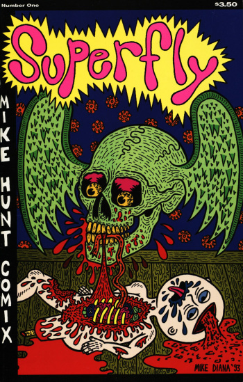 Mike Diana - Superfly #1 cover
