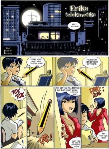 Erika  Telekinetika 1-8 by Ismael Ferrer cover