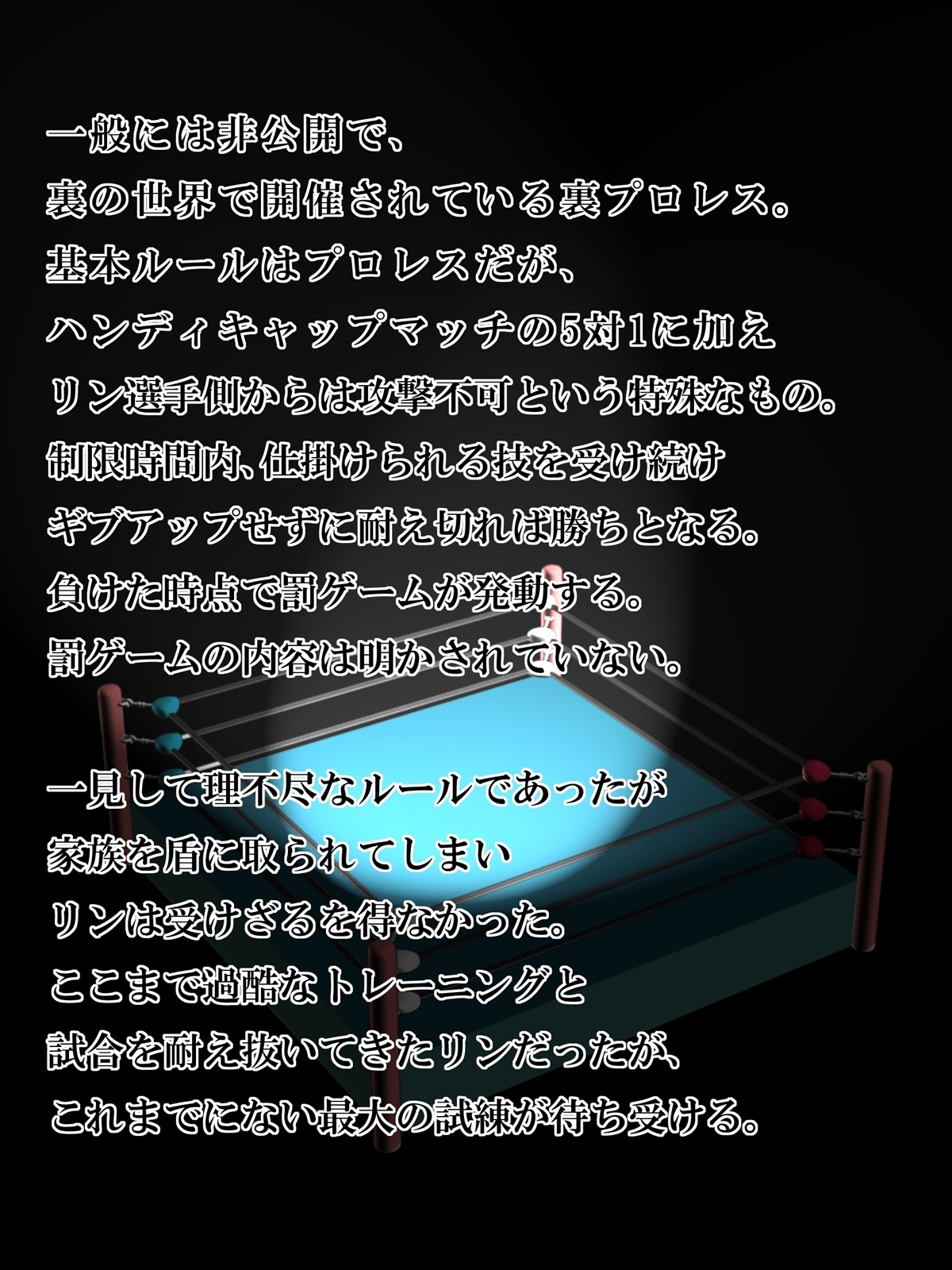 Zettai ni Give Up Shite wa Ikenai, Ryona Wrestling page 3 full