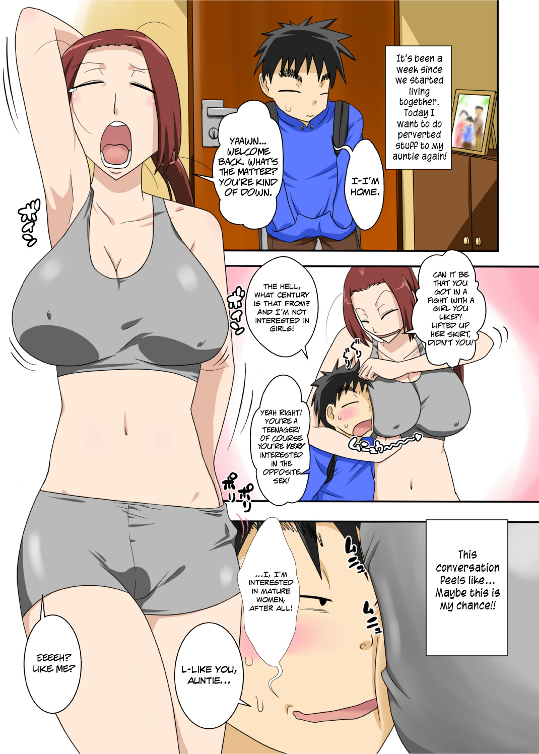 Muchi-Muchi Kyojo no Oba-chan to Eroi Koto Suru ze! page 9 full