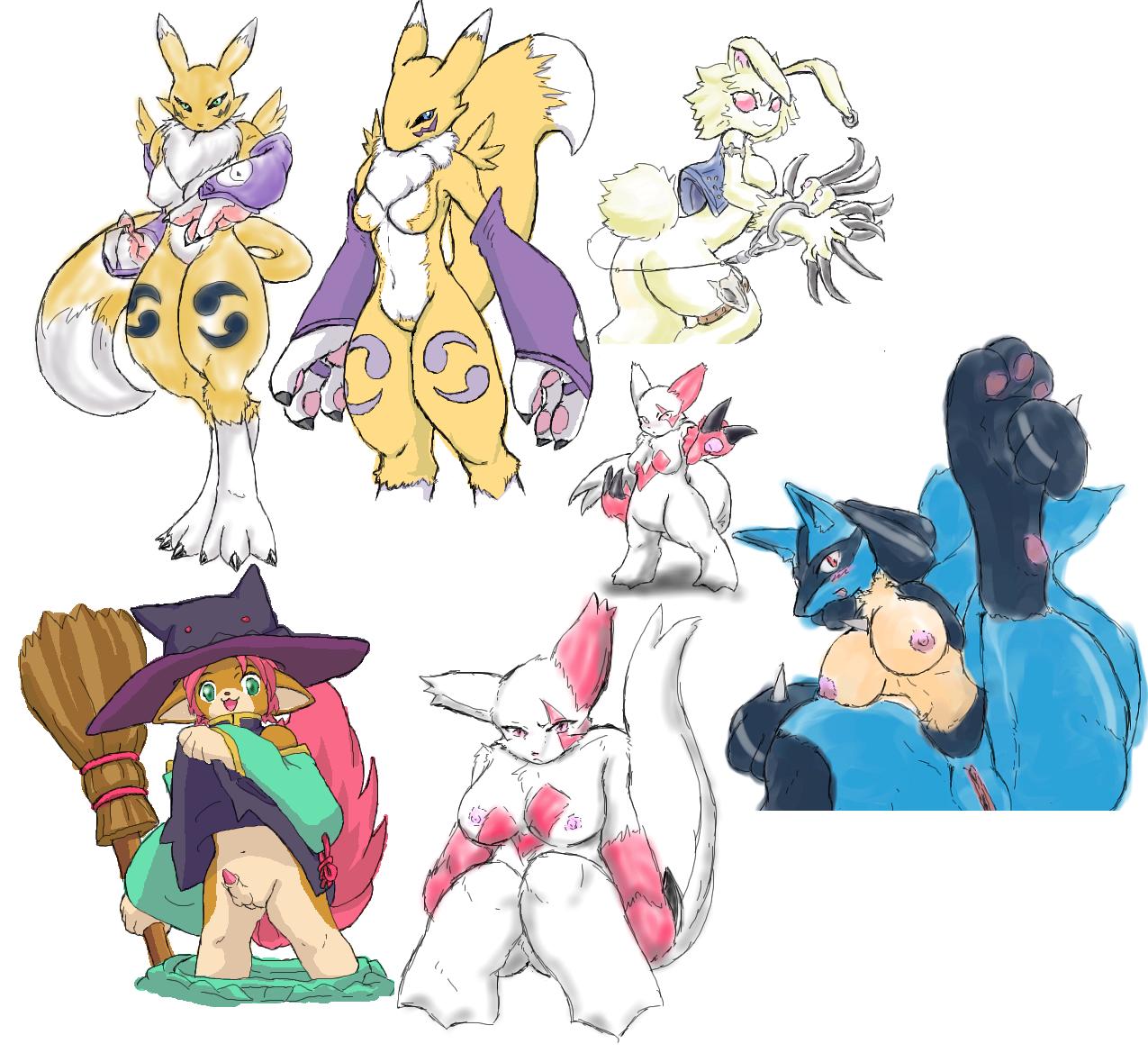 Pokémon &amp; Digimon page 9 full