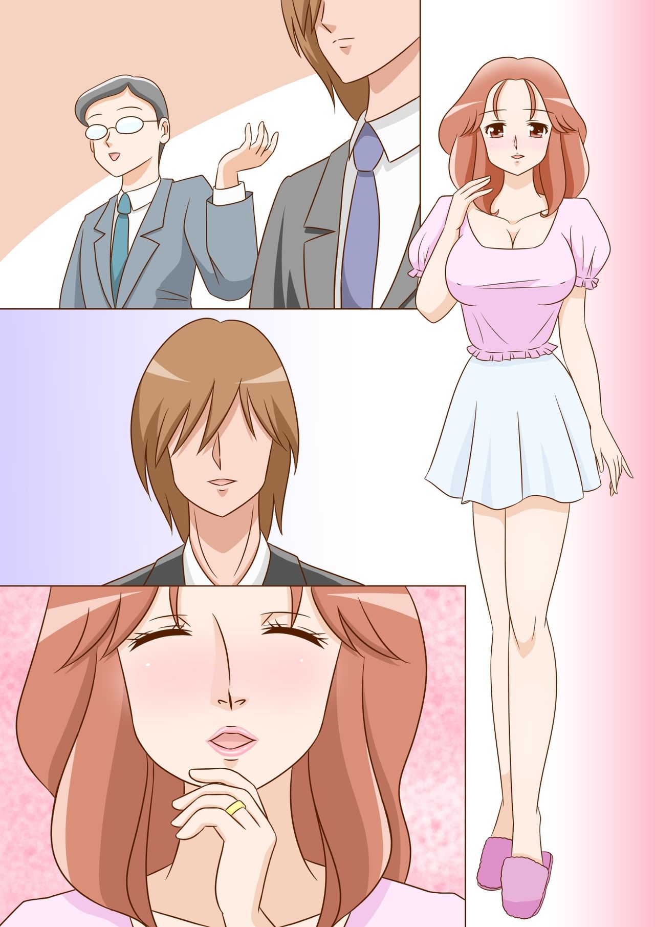 Sochin Otto no Mae de... Yurushite Anata... page 3 full