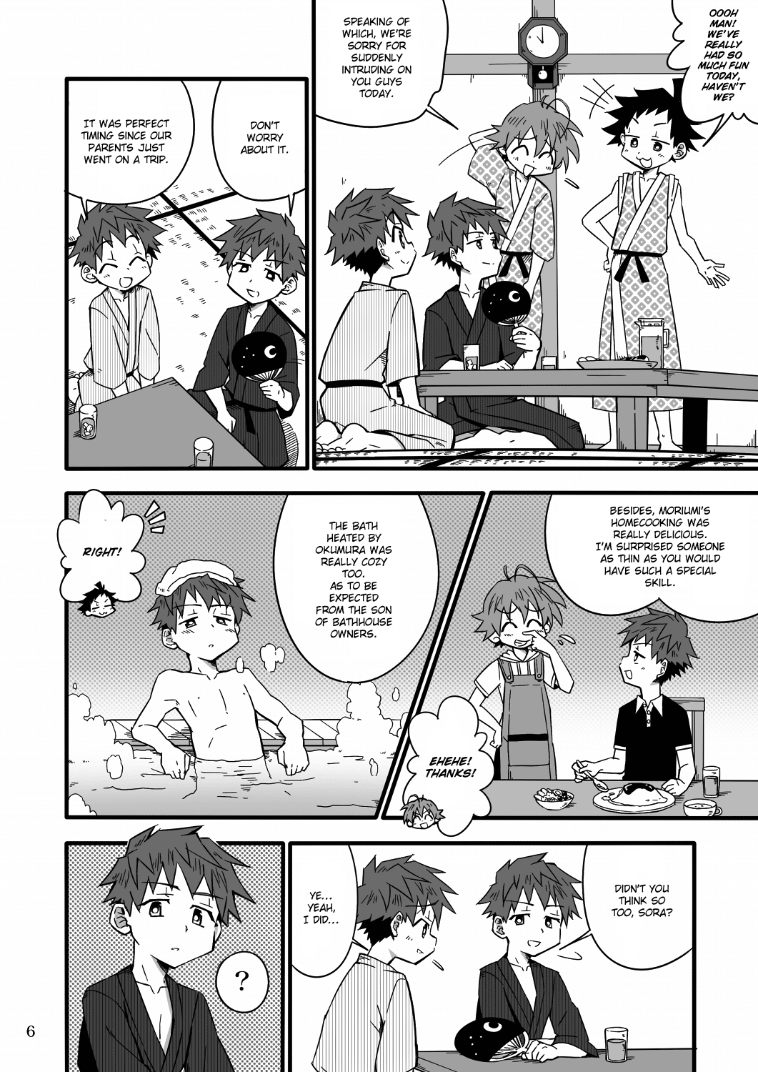 School Boys! Futago Hen page 6 full