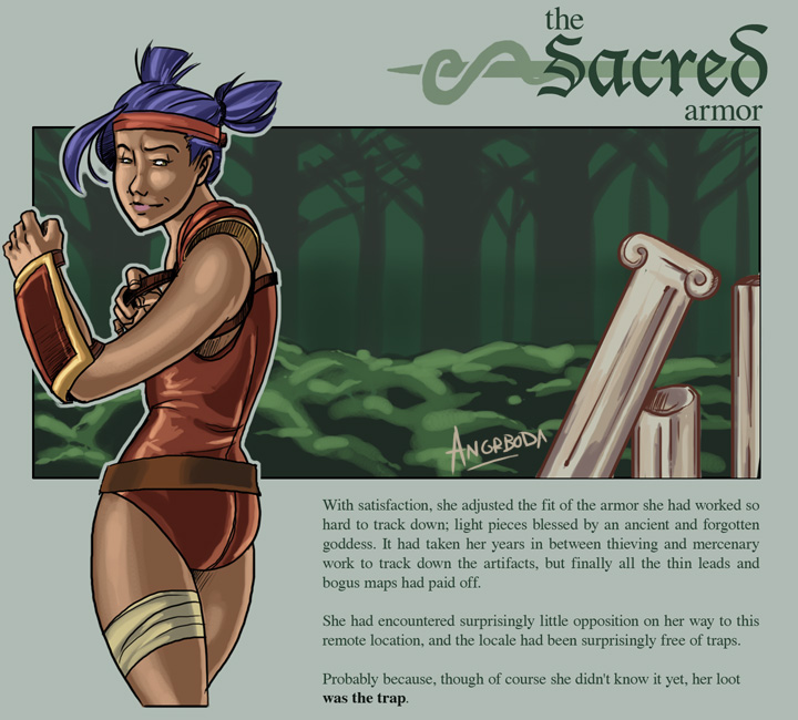 The Sacred Armor page 1 full