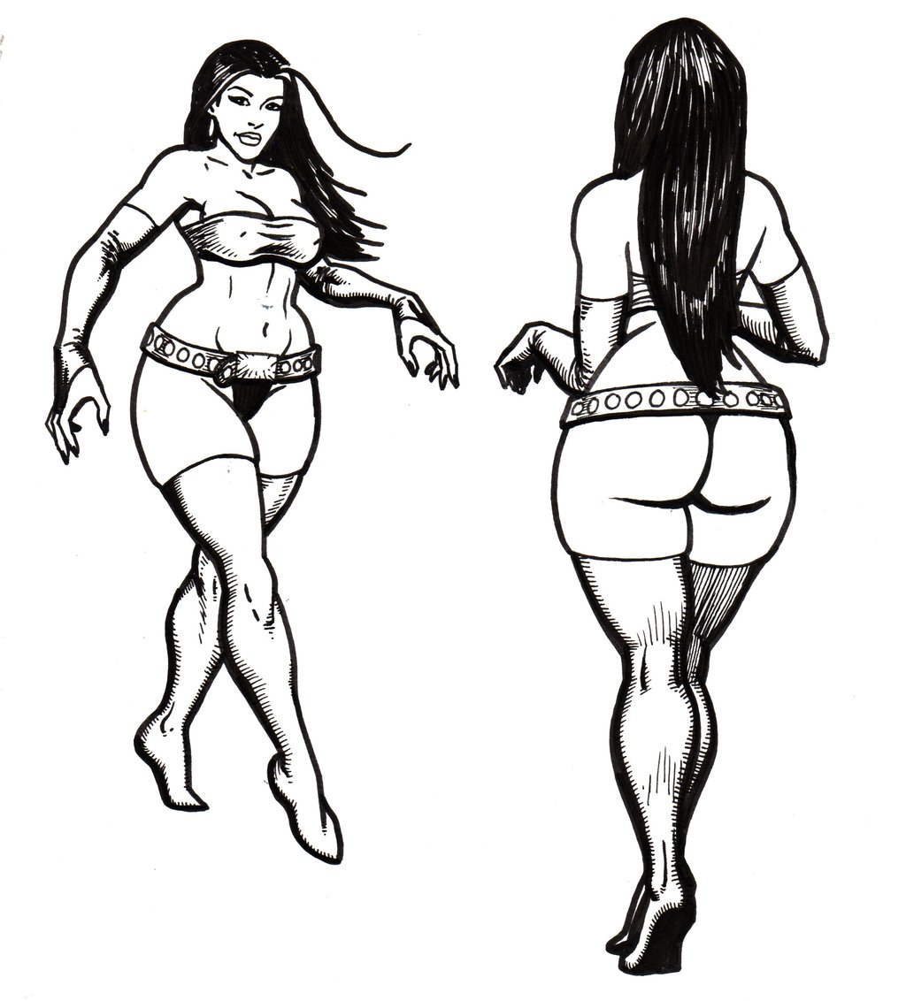 Bubble Butt Sketches page 4 full