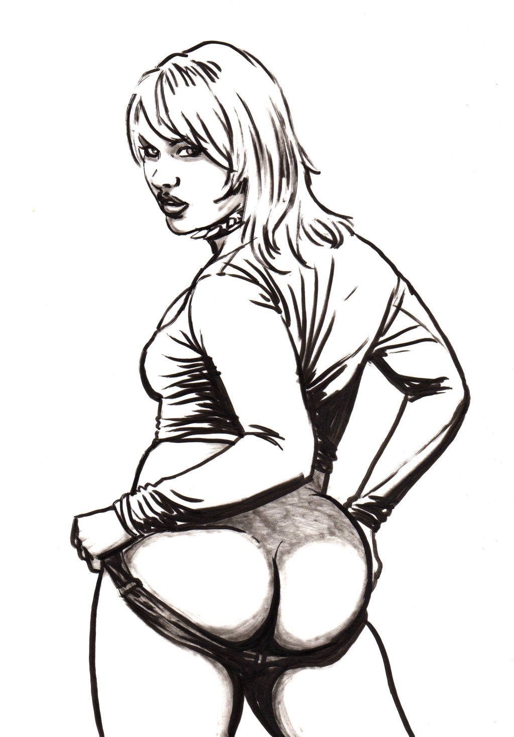 Bubble Butt Sketches page 8 full