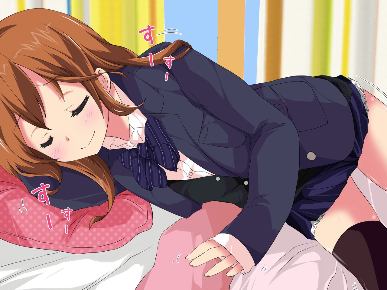 Imouto Suiminji Hatsujou Shoukougun ~ Okite Seifuku ni Kigaeta Kuseni Nidone shita Imouto wo Okoshi ni Ittara Nebokete Hatsujou shiteta ~ page 2 full