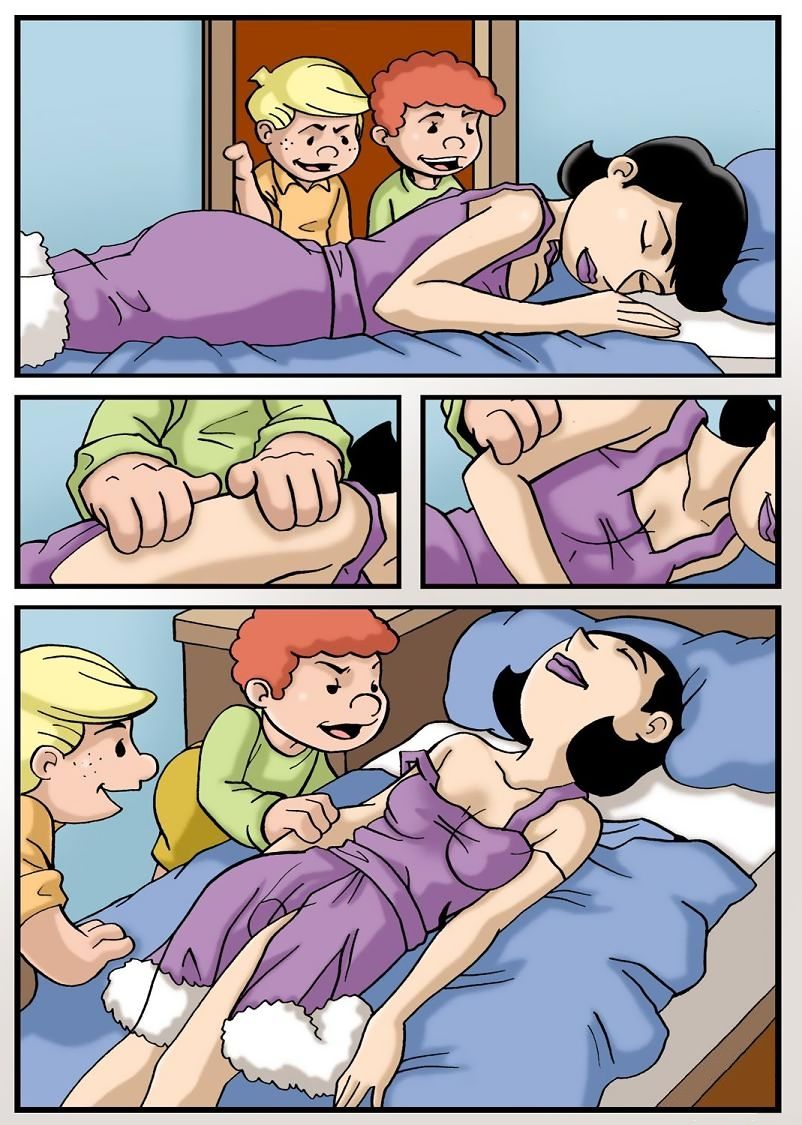Dennis made his friend's mom to go sleeping page 2 full