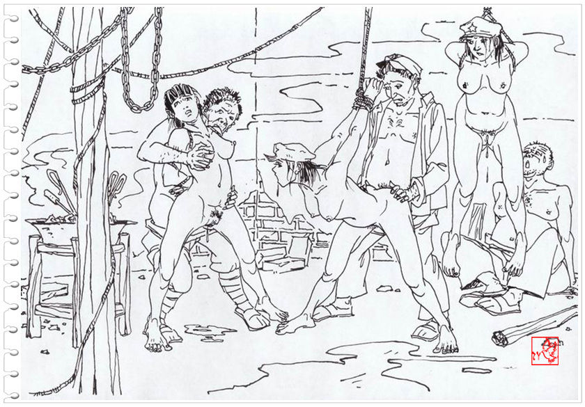 Chinese rope art painter:ZYonizuka-Three Female soldier page 8 full