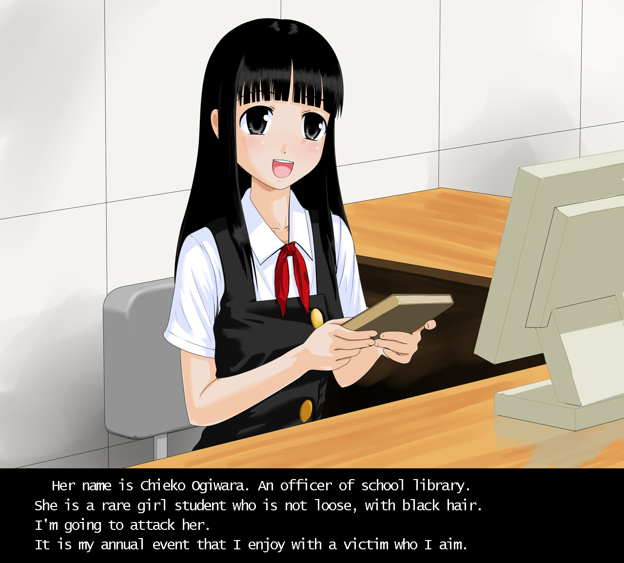 Violated Uniform Schoolgirl Book Vol2 page 2 full