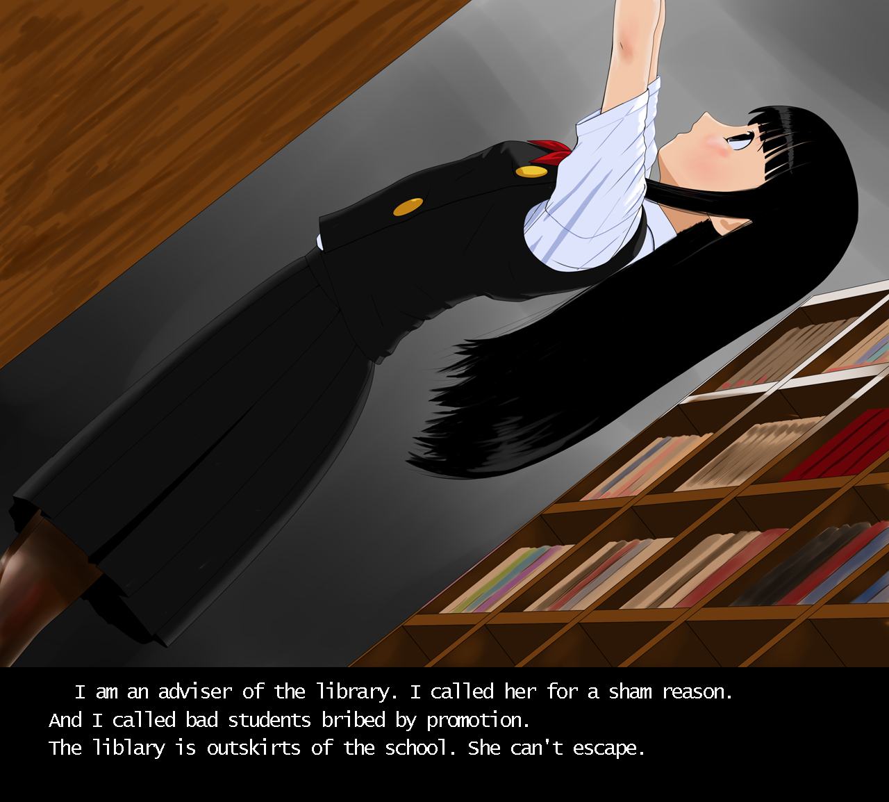 Violated Uniform Schoolgirl Book Vol2 page 3 full