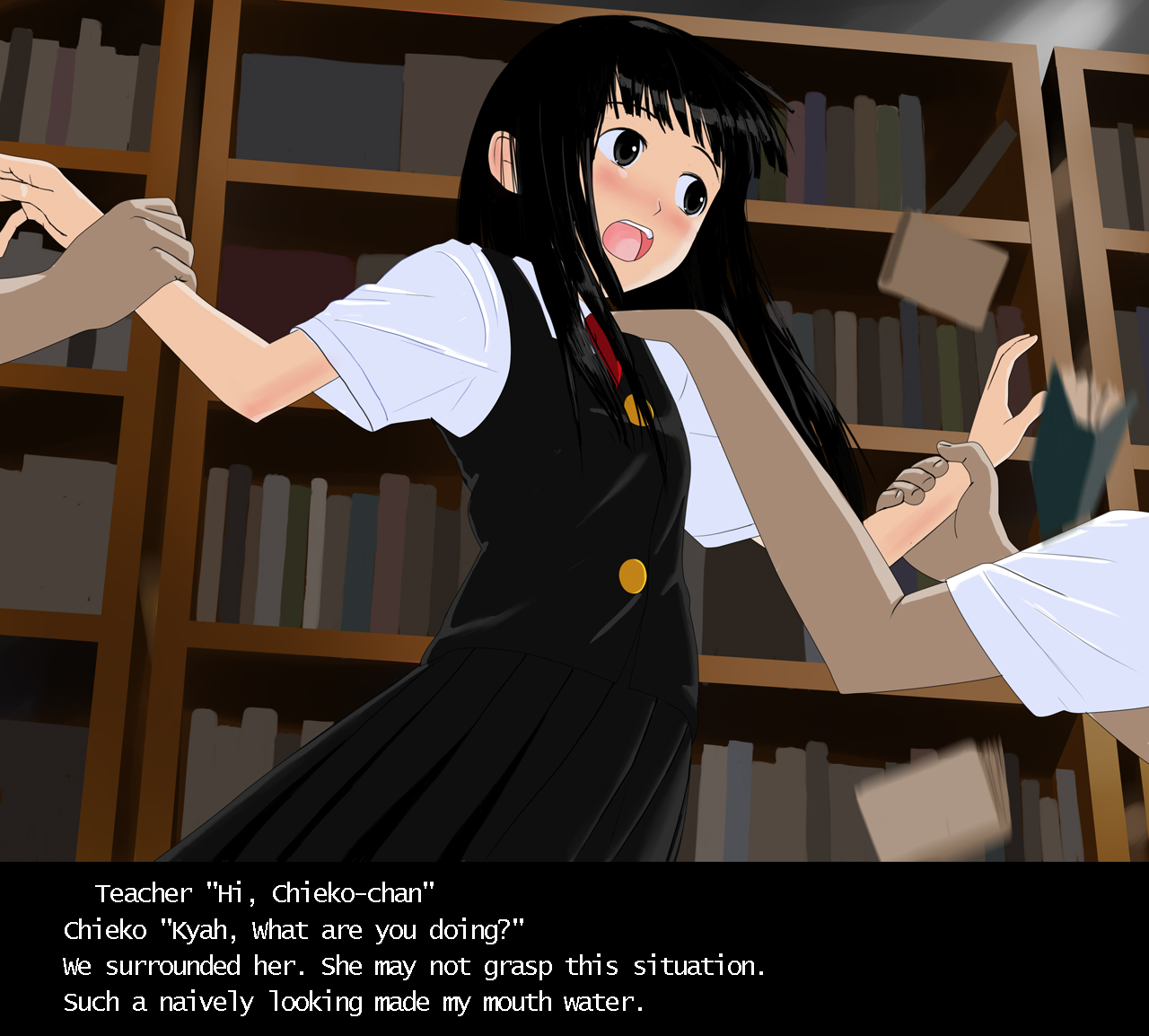 Violated Uniform Schoolgirl Book Vol2 page 4 full